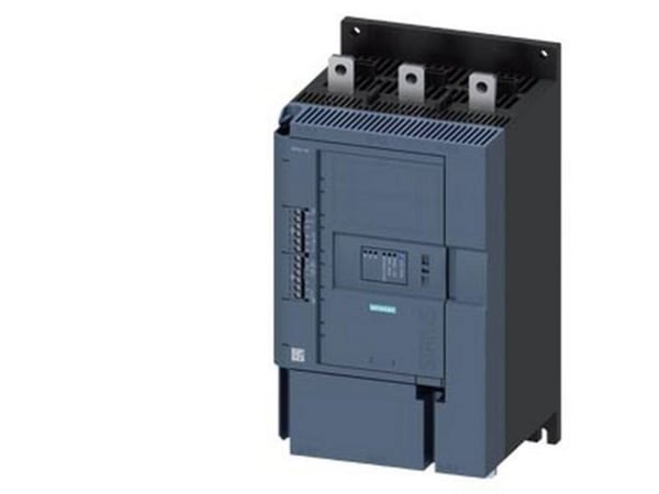 Siemens 3RW5243-6AC15 3RW52436AC15 Pehmokäynnistysyksikkö Moottorin teho 400 V:lla 110 kW Moottorin teho 230 V:lla 55 kW 200 V, 600 V Nimellisvirta...