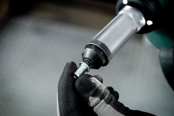 Metabo NMP 18 LTX BL M10, Musta, Vihreä, Alumiini, Ruostumaton teräs, Terästä, 15 kN, 1 cm, Akku, 18 V