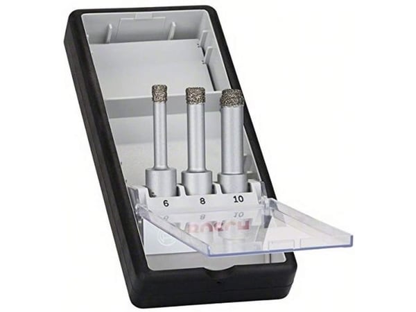 Bosch DIAMOND PORA EASYDRY 6-10MM 3 KPL ROBUSTLI