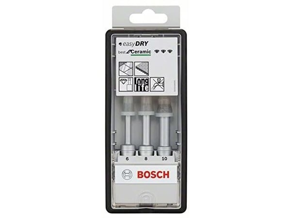 Bosch DIAMOND PORA EASYDRY 6-10MM 3 KPL ROBUSTLI