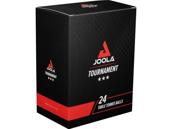 Joola BORDTENNISBALLER JOOLA TURNERING 3 STJERNER 24STK HVIT Joola BORDTENNISBALLER JOOLA TURNERING 3 STJERNER 24STK HVIT