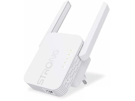 Strong 300S sillat ja kertoimet Verkkovahvistin 300 Mbit/s Valkoinen
