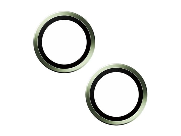PanzerGlass Hoops - Linsebeskytter for mobiltelefon - grønn - for Apple iPhone 15, 15 Plus