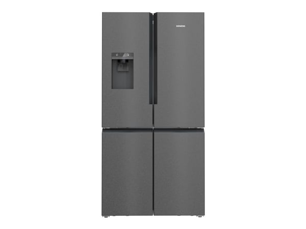 Siemens iQ700 KF96DPXEA - Kjøleskap/fryser - fransk dør underfryser med vannautomat, isdispenser - Wi-Fi - bredde: 90.5 cm - dybde: 73.1 cm - høyde...