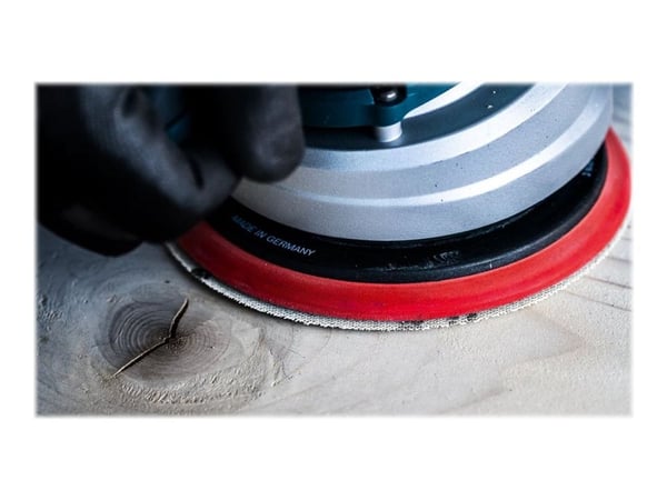 Bosch Expert M480 Net - Slipeark - for bløtt tre, løvtre, finertre, maling på tre - 5 deler - rund - grovkorn: P120 - 125 mm