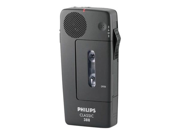 Philips Pocket Memo Classic 388, 400 - 4000 Hz, 128 mm, 63 mm, 25 mm, AA, 6,35 cm (2.5")