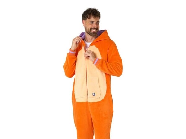 Orange kostymhatt