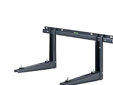 ECO 140 vægkonsol - 140 kg, H: 420 mm, D: 465 mm, L: 800 mm, Sort RAL 7016