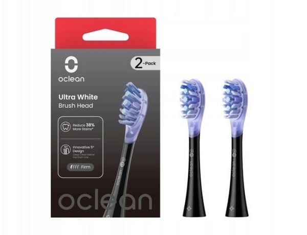Oclean tandborsthuvud UW02 B02, 2 st