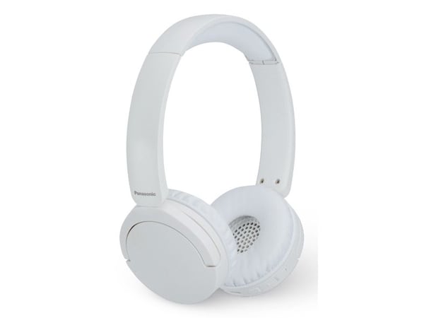 Panasonic RB-HF630BE - Hodetelefoner med mikrofon - on-ear - Bluetooth - trådløs - hvit