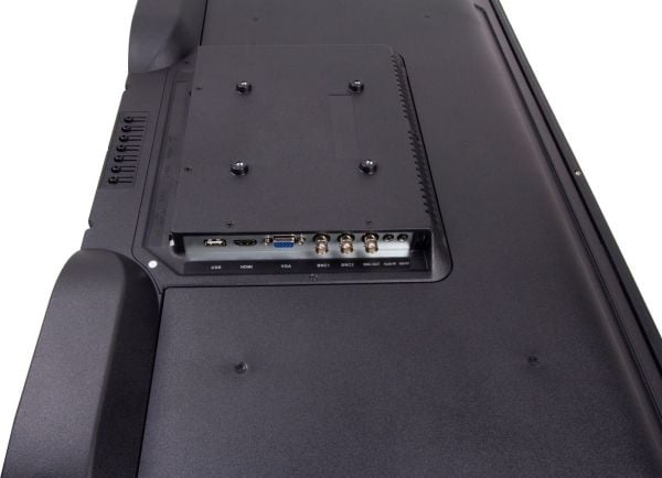 Ernitec - LED-skjerm - 43" - 3840 x 2160 4K - 128 cd/m² - 1000:1 - 5 ms - 3xHDMI, DVI, DisplayPort - høyttalere - svart
