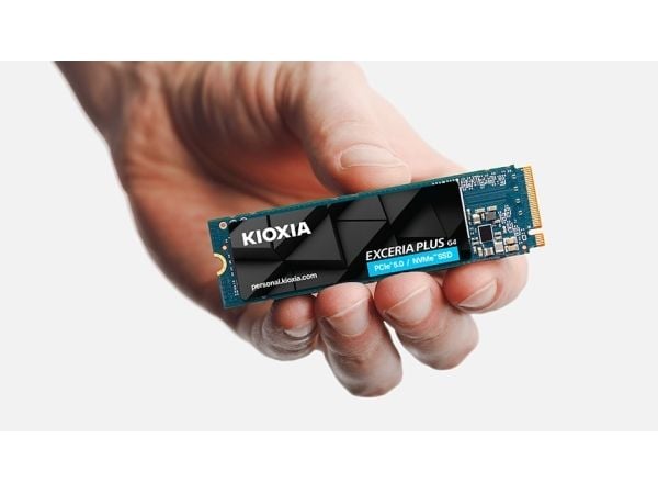 KIOXIA Exceria Plus G4 Series LVD10Z001TG8 - SSD - 1 TB - intern - M.2 2280 - PCI Express 5.0 x4 (NVMe)