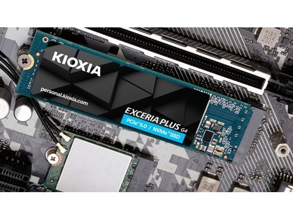 KIOXIA Exceria Plus G4 Series LVD10Z001TG8 - SSD - 1 TB - intern - M.2 2280 - PCI Express 5.0 x4 (NVMe)