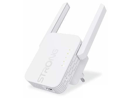 Strong 300S bryggor och multiplikatorer Nätverksförstärkare 300 Mbit/s Vit