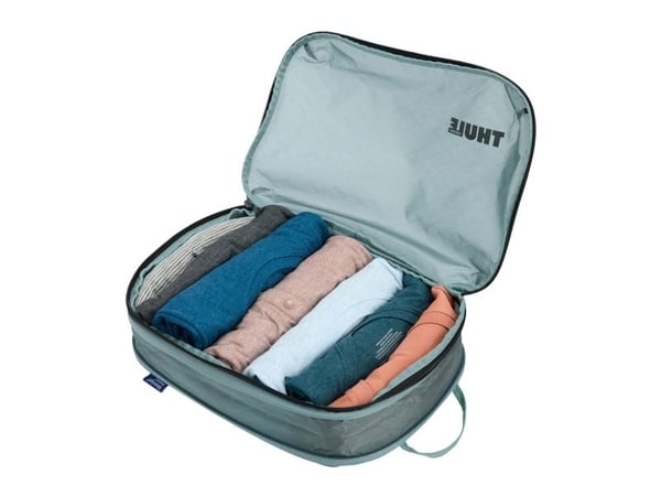 Thule - Organizing bag for clothes - medium - 100D ripstop nylon - pond gray