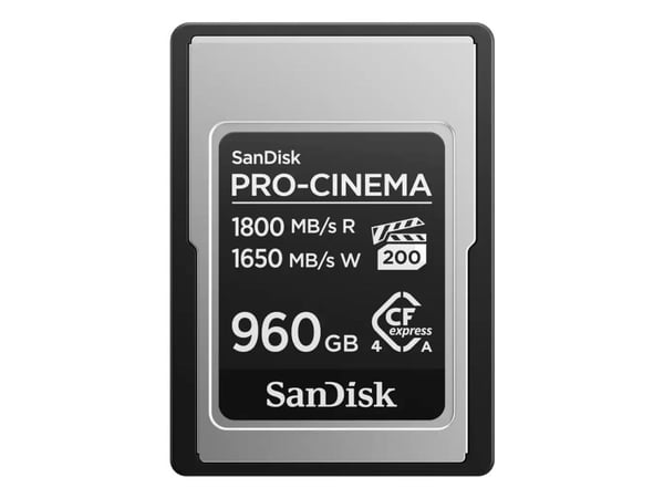 SanDisk PRO-CINEMA - Flash-minneskort - 960 GB - CFexpress typ A