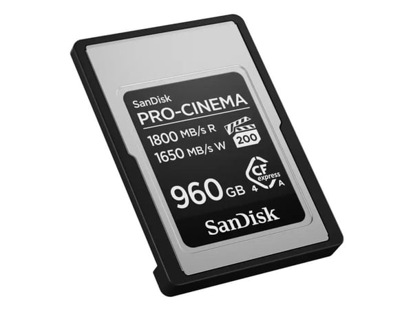 SanDisk PRO-CINEMA - Flash-minneskort - 960 GB - CFexpress typ A