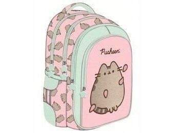 Ryggsekk 27x39x12 1ZAM 5 rom Pusheen Pink Fol Ryggsekk 27x39x12 1ZAM 5 rom Pusheen Pink Fol
