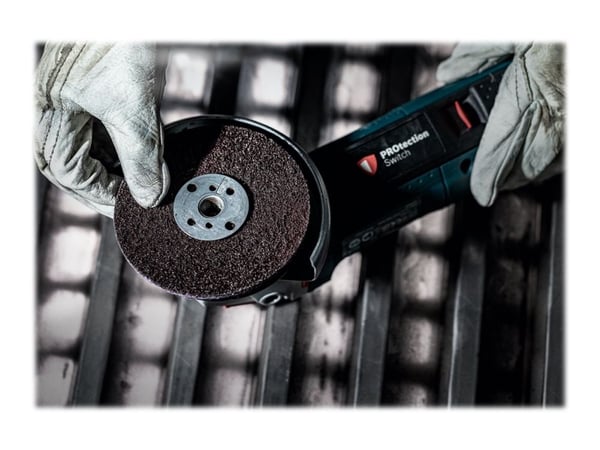 Bosch Expert N477 - Conditioning material disc - for rustfritt stål, ikke-jernholdig metall, steel sheets, maling på tre - grovkorn: grov - 125 mm