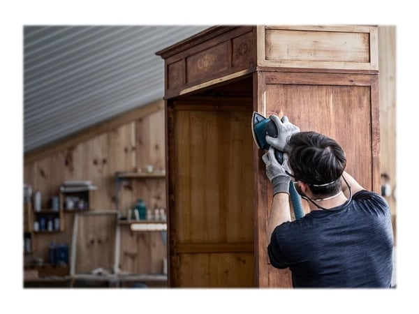 Bosch Expert M480 Net - Slipeark - for plast, bløtt tre, løvtre, finertre, gipsplate, maling på tre - 10 deler - rektangulær - grovkorn: P320 - 80 ...