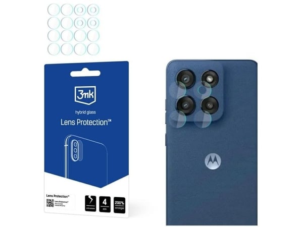 3MK Lens Protect beskyttelse for kameraknapp 3MK Lens Protect til Motorola Edge 60 Stylus (4 stk.)