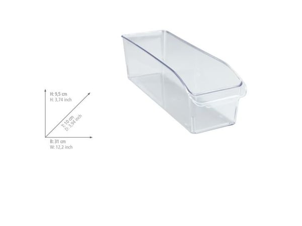 WENKO 54033100, Organisator, Brett, Frittstående, Plast, 310 mm, 100 mm