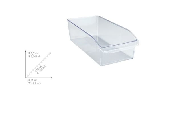 WENKO 54034100, Organisator, Brett, Frittstående, Plast, 310 mm, 150 mm