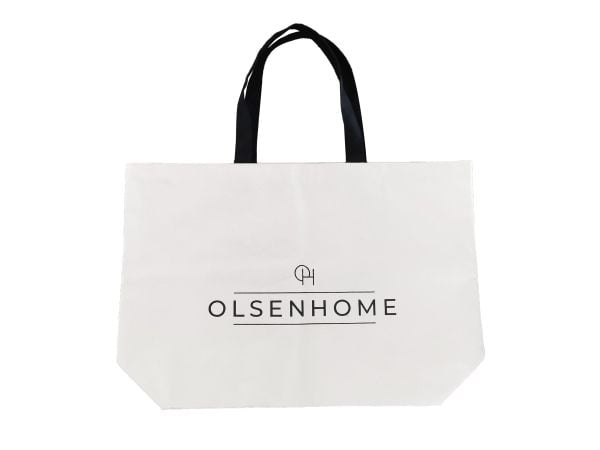 OlsenHome - shoppingväska med logotyp