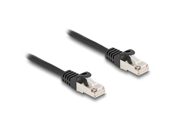 Delock - Nettverkskabel - RJ-50 (hann) til RJ-50 (hann) - 50 cm - S/FTP - uten hindringer - svart