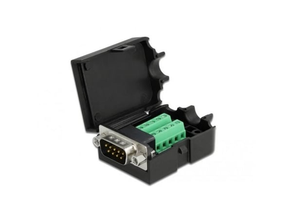 Delock - VGA-adapter - DB-9 (hann) til 10-pins terminalblokk