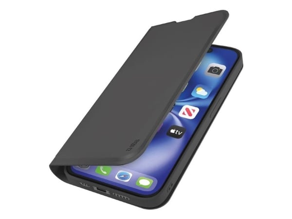 SBS Wallet, Plånbok, Apple, iPhone 16e, 15,5 cm (6.1"), Svart