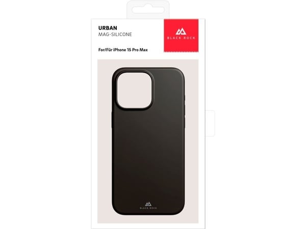 Black Rock Mag Urban, Etui, Apple, iPhone 15 Pro Max, 17 cm (6.69"), Svart