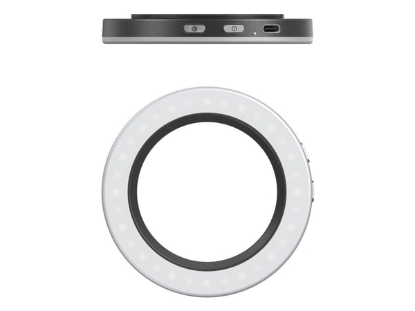 SmallRig 5203, Selfie-lys, Sort, Hvit, Akrylonitril-butadien-styren (ABS), Aluminium, Polykarbonat (PC), Universell, Batteri, Innebygd batteri