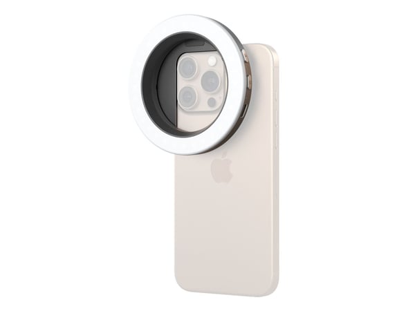 SmallRig 5203, Selfie-lys, Sort, Hvit, Akrylonitril-butadien-styren (ABS), Aluminium, Polykarbonat (PC), Universell, Batteri, Innebygd batteri