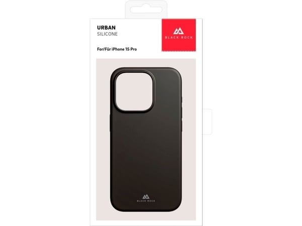 Black Rock Urban, Etui, Apple, iPhone 15 Pro, 15,5 cm (6.12"), Svart