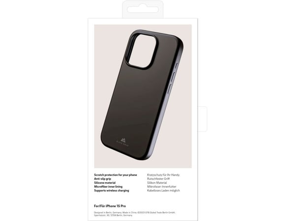 Black Rock Urban, Etui, Apple, iPhone 15 Pro, 15,5 cm (6.12"), Svart
