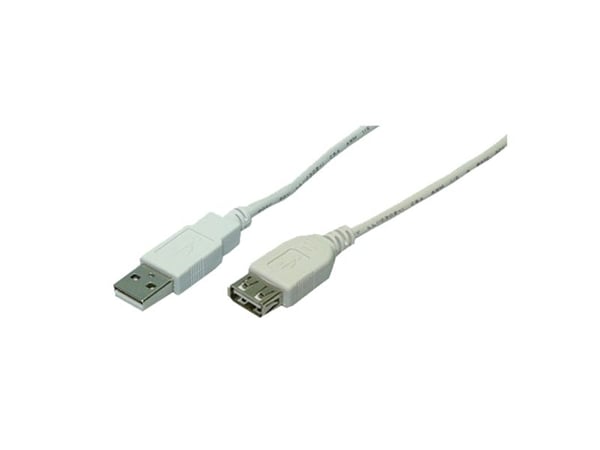 LogiLink - USB-förlängningskabel - USB (hane) till USB (hona) - USB 2.0 - 5 m