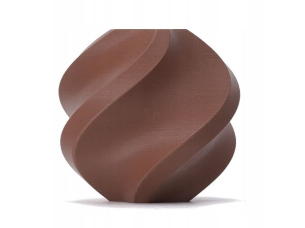 BambuLab Filament Bambu Lab PLA Matte 1,75 mm 1 kg – med gjenbruksspole – Dark Brown