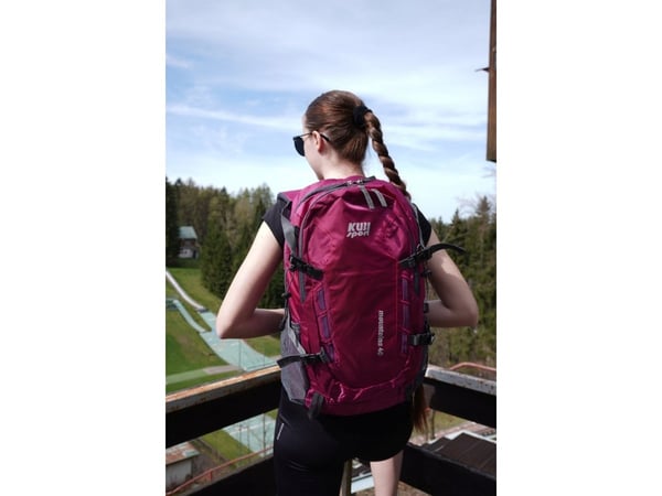 RG Camp ryggsekk 40 L - sport-/tursekk dame, stor, rosa KUBISPORT
