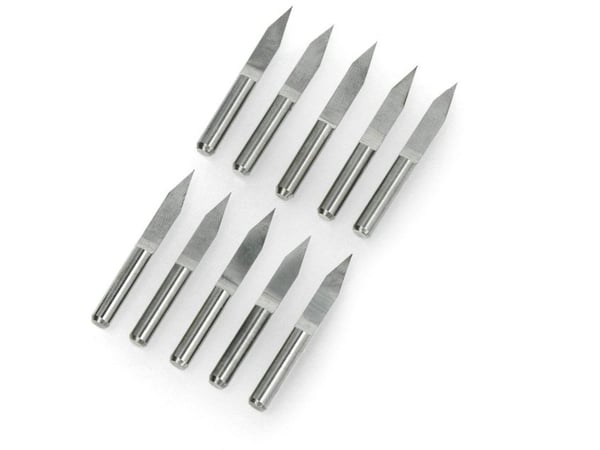 OEM CNC fres type V 30 grader - 0,1 mm