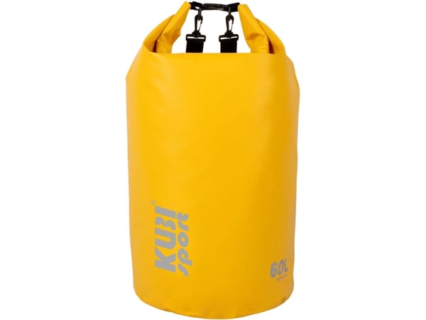 Vanntett veske Vanntett veske for båt og kajakk Gul KUBISPORT 60 l