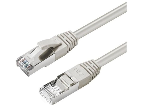 CAT6A S/FTP 25m Grå LSZH