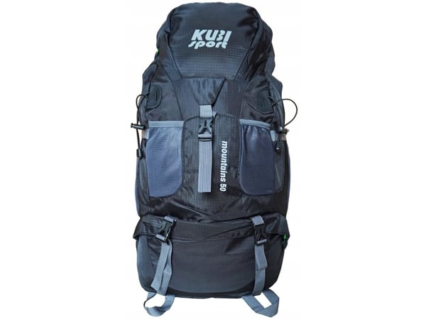 RG Camp tur-/vandreryggsekk KUBISPORT 50 L (svart)