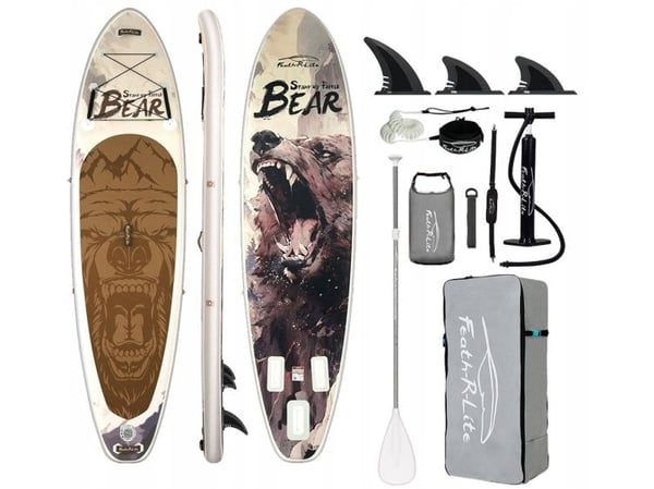 Bestway SUP-brett Sup paddleboard sett 7-i-1 KUBISPORT 350 x 90 x 15 cm