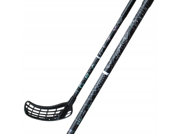 Interplastic unihockeyklubba rund vänster Gravity iFF 32 KUBISPORT 100 cm