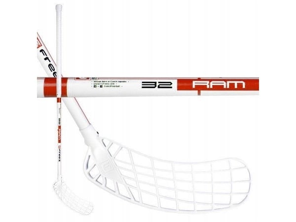 Interplastic Unihockeystav rund høyre Freez Ram 32 Solid holdbar KUBISPORT 95 cm