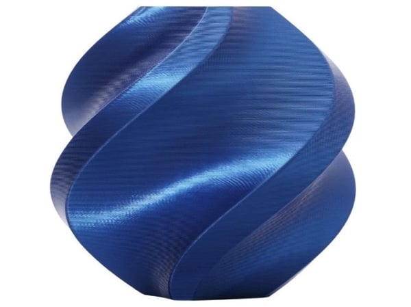 BambuLab Filament PLA Silk+ 1,75 mm 1 kg (Blue) – inkl. gjenbrukbar spole