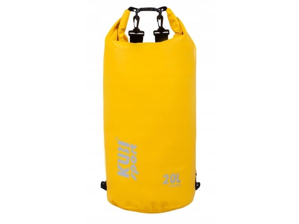 Vanntett veske Vanntett veske for båt og kajakk Gul KUBISPORT 20 l