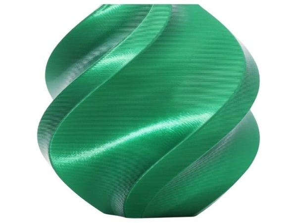 Bambu Lab PLA Silk+ filament 1,75 mm 1 kg (med gjenbrukbar spole), Candy Green