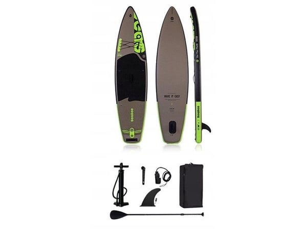 Bestway SUP padlebrettsett 7-i-1 KUBISPORT 335 x 81 x 15 cm